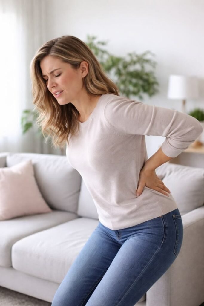 stiffness after sitting